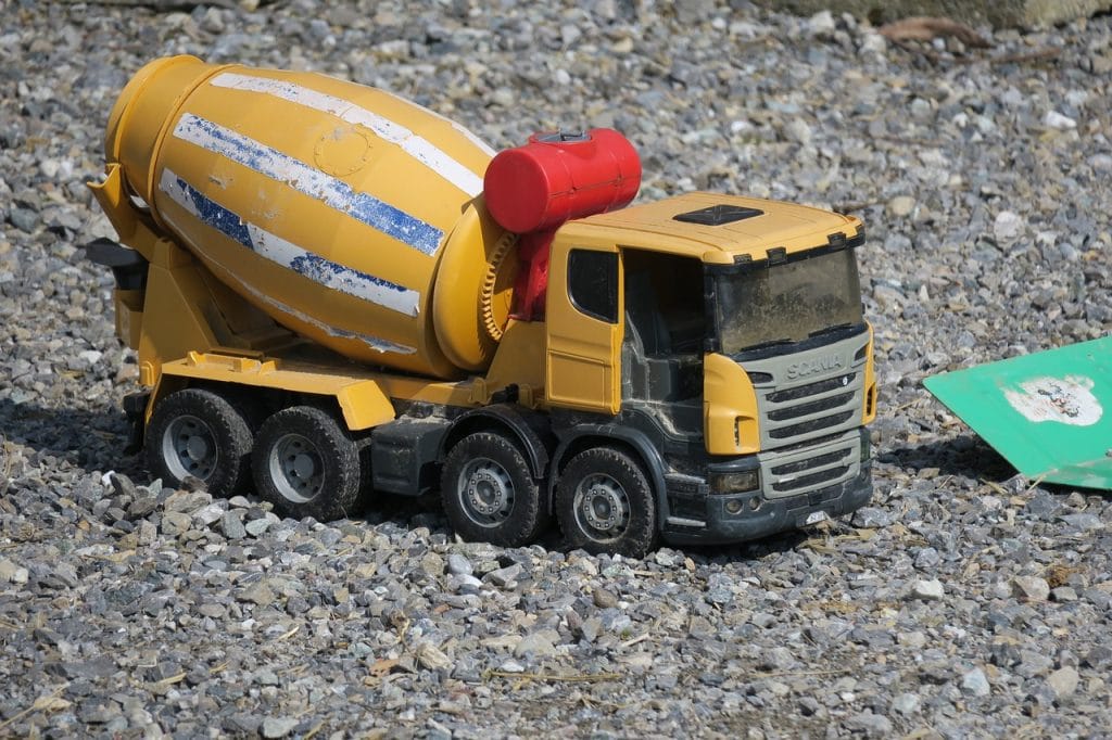 concrete mixer truck